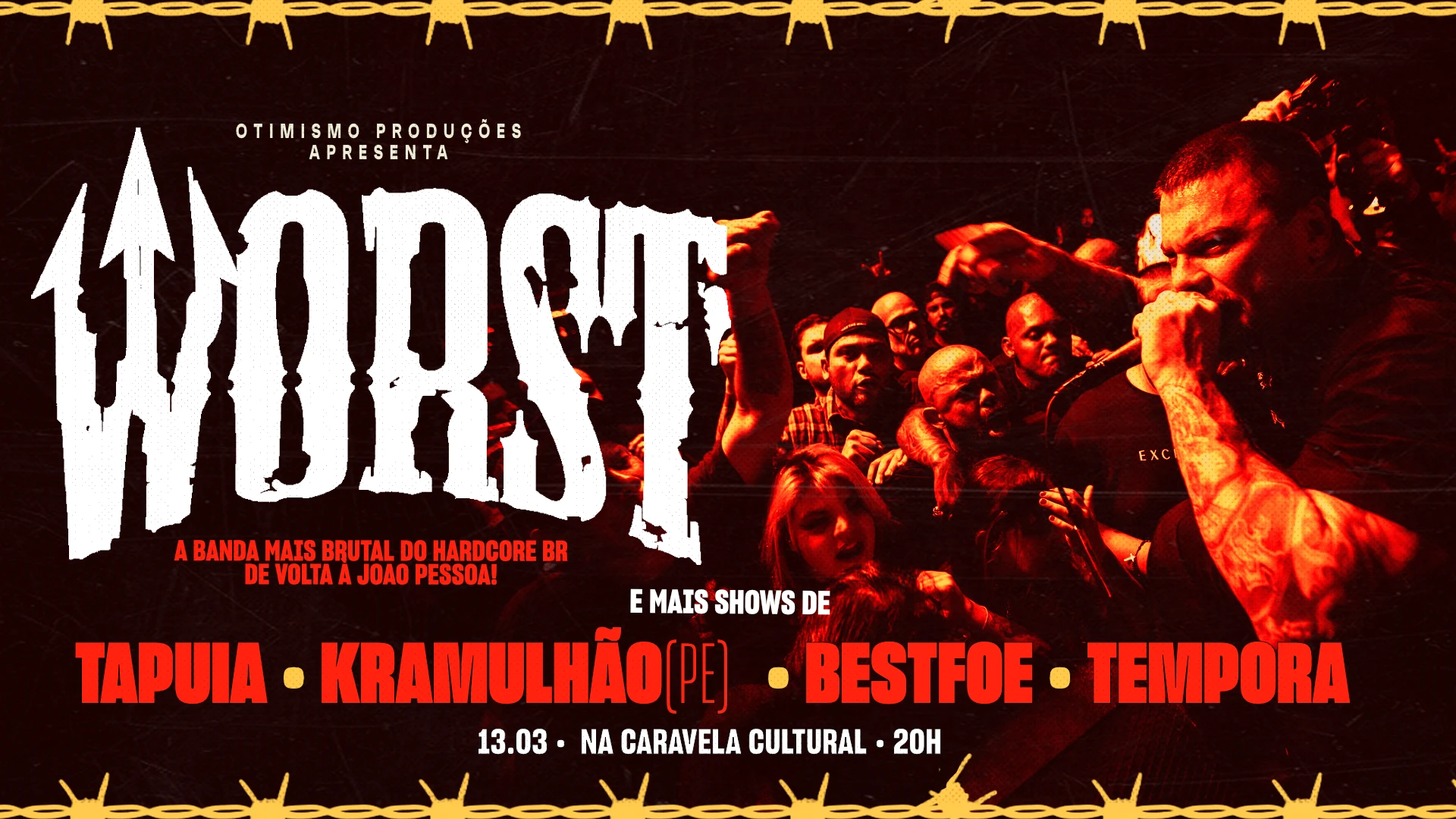Worst (Sp) Em João Pessoa Cover