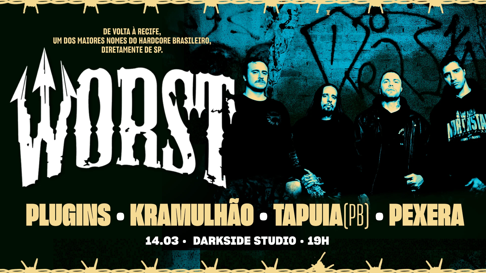 Worst (Sp) Em Recife Cover