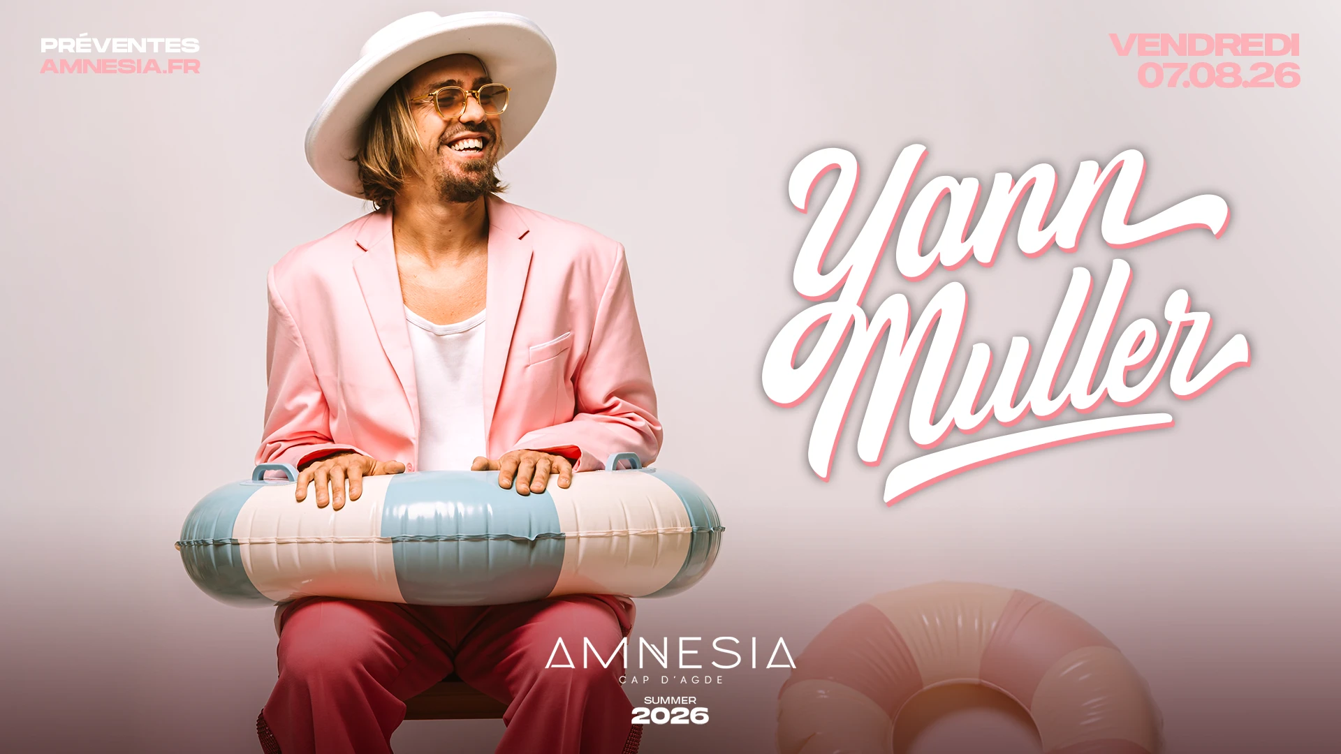 Yann Muller @ Amnesia Cover