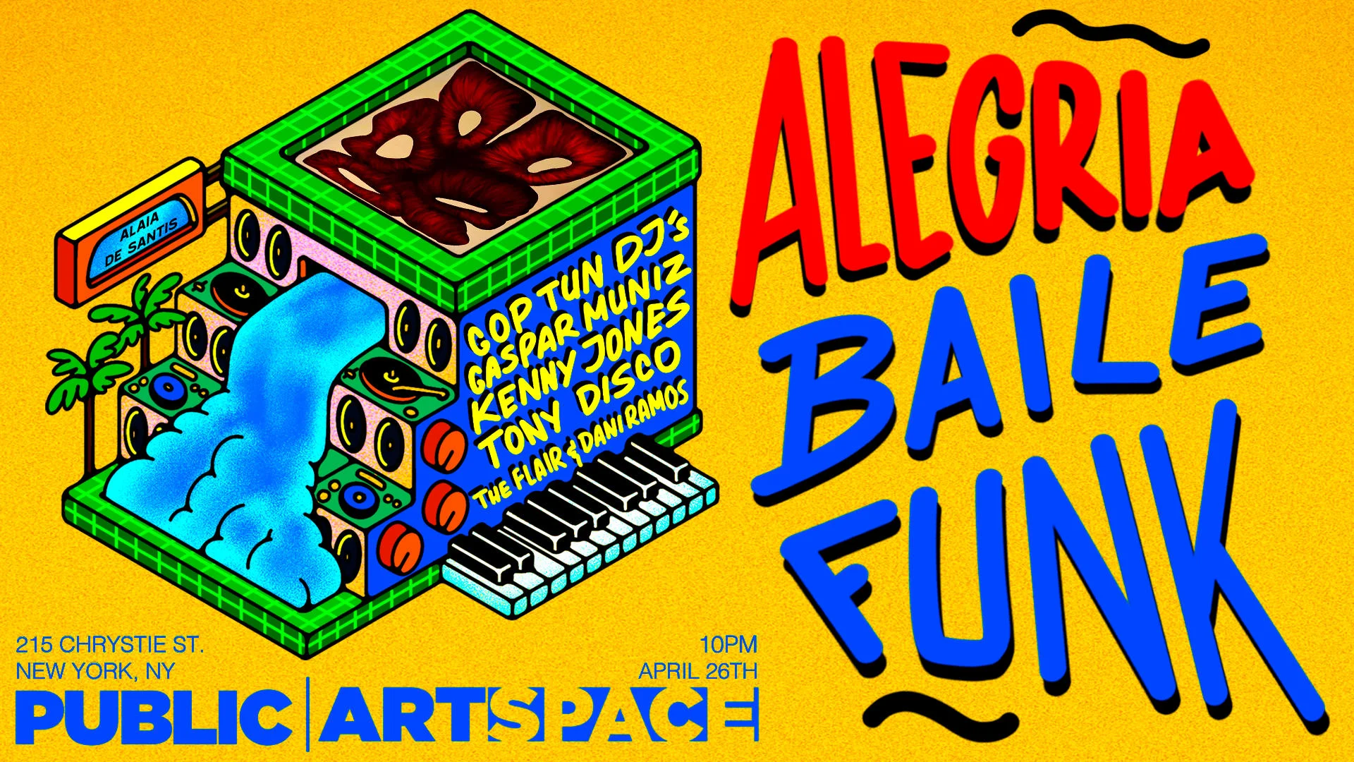 Alegria Presents Gop Tun Dj's, Gaspar Muniz & Kenny Jones Cover