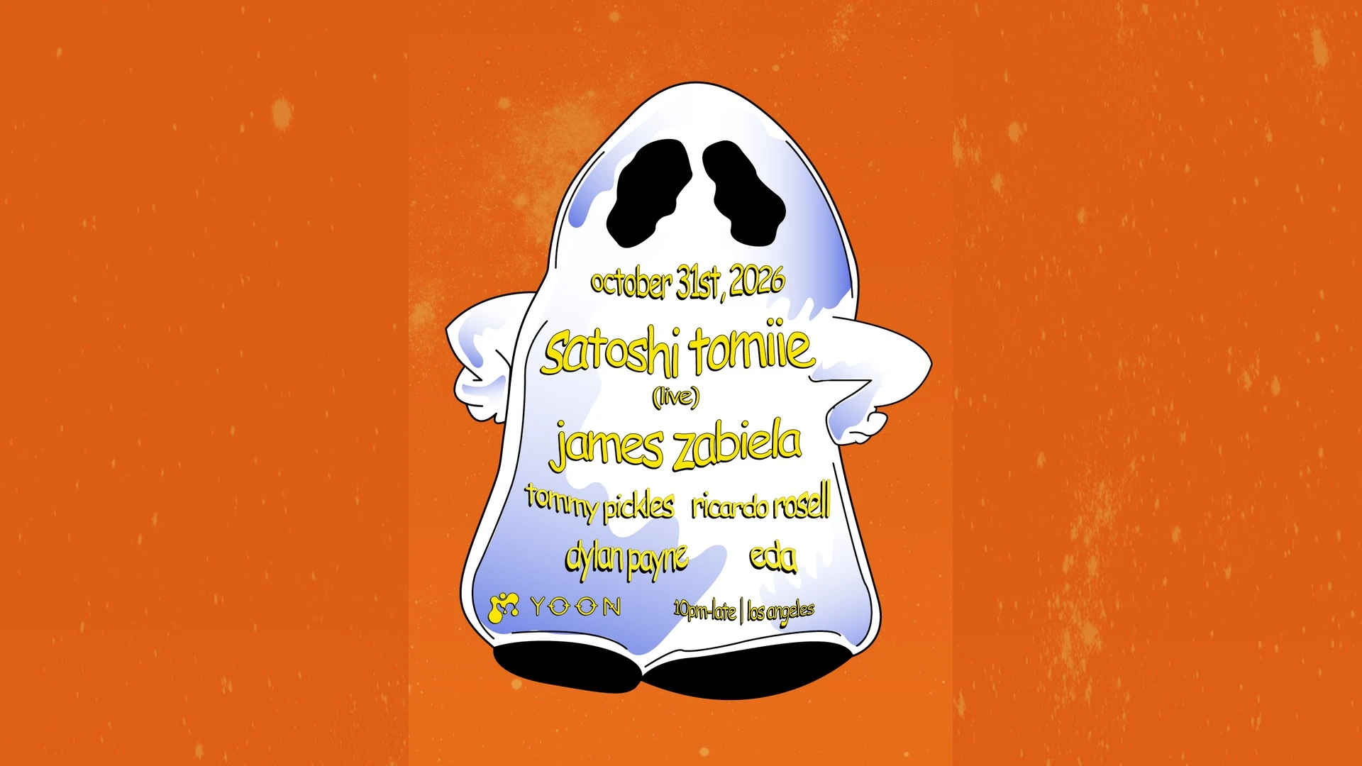 Melt X Yoon Halloween: Satoshi Tomiie (Live) & James Zabiela Cover