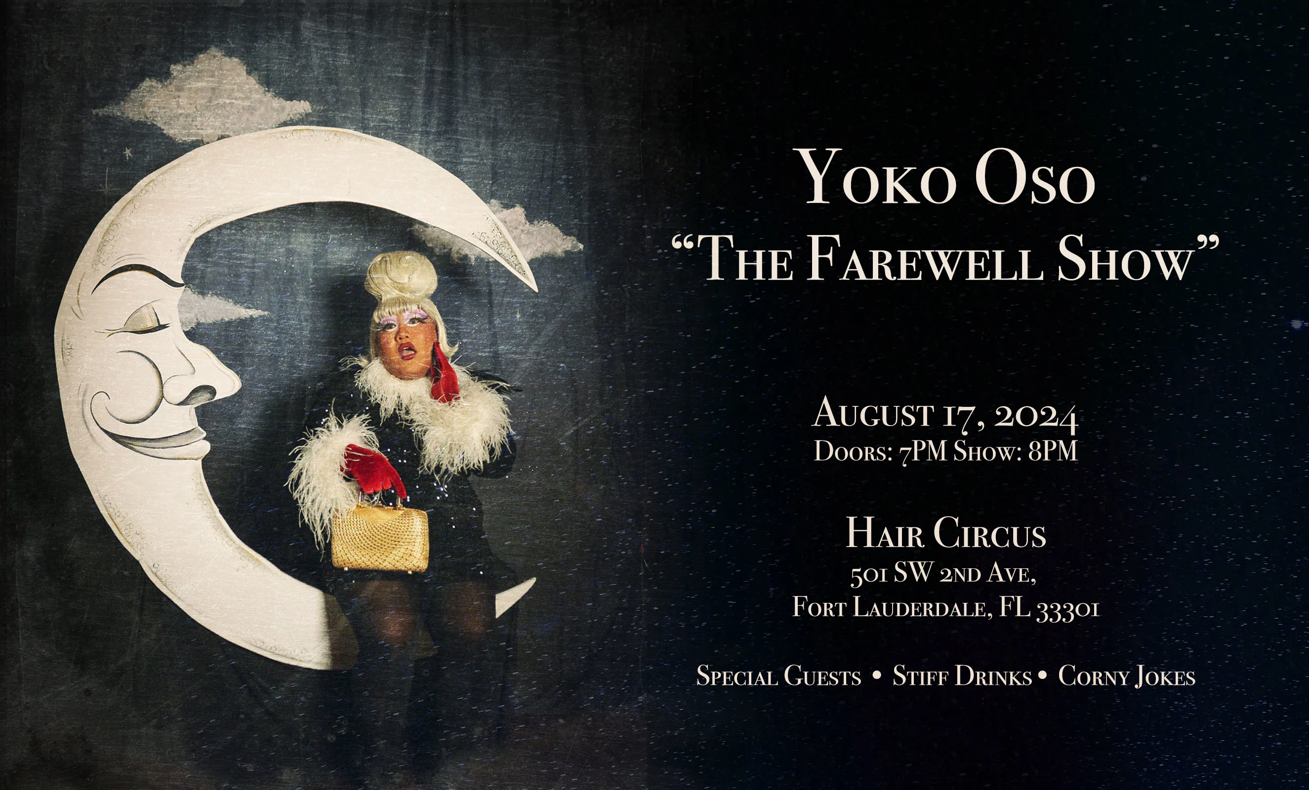 Yoko Oso "The Farewell Show" Cover