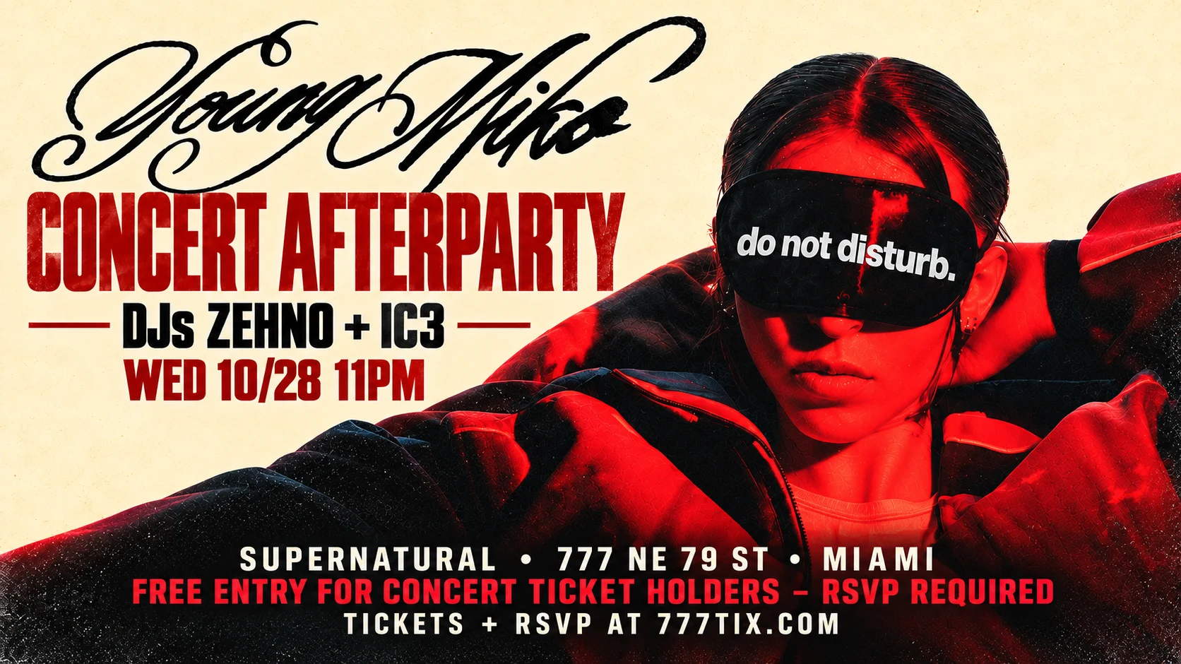 Young Miko Concert Afterparty Cover