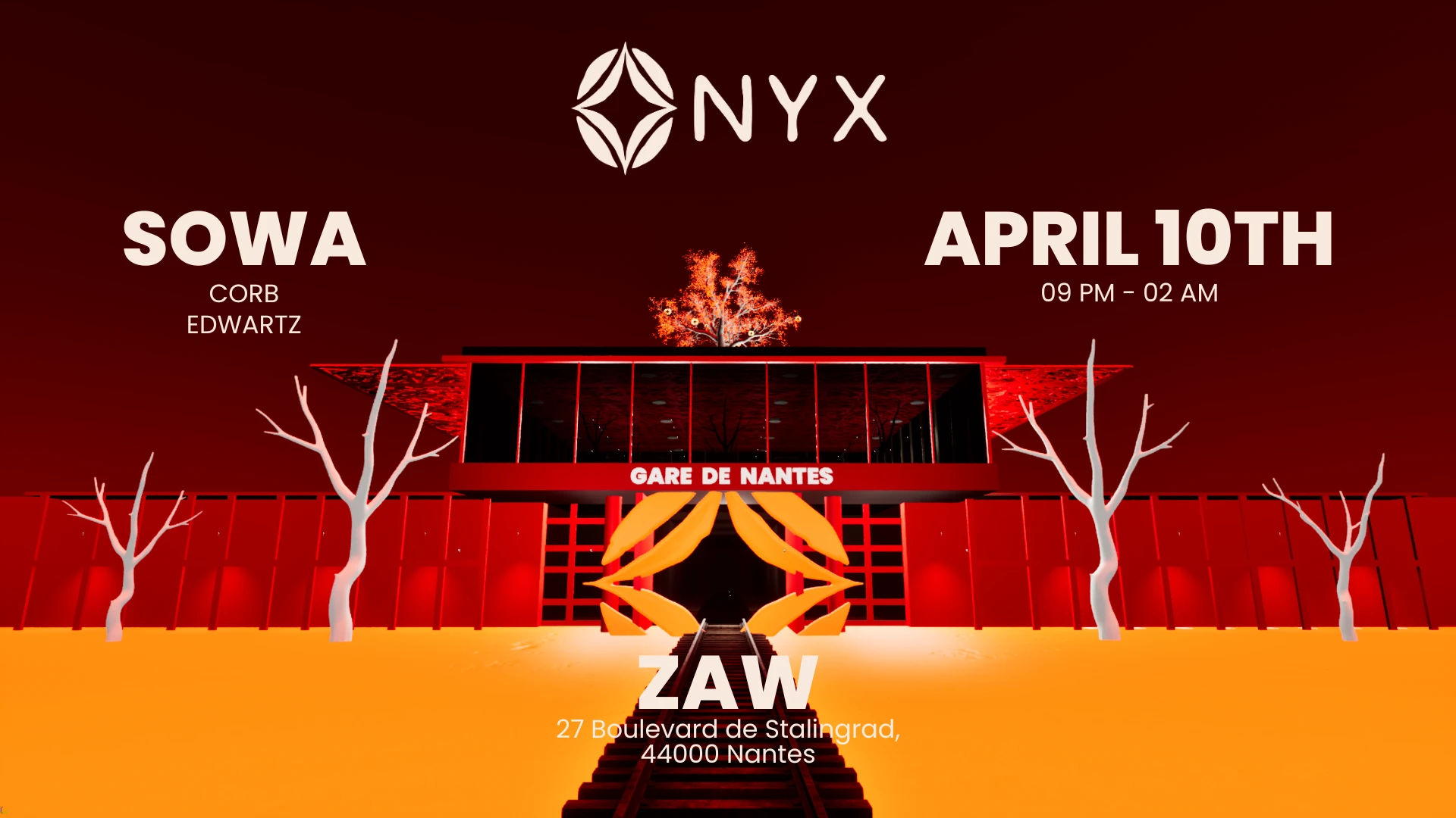 Onyx Invite Sowa | Zaw Nantes Cover