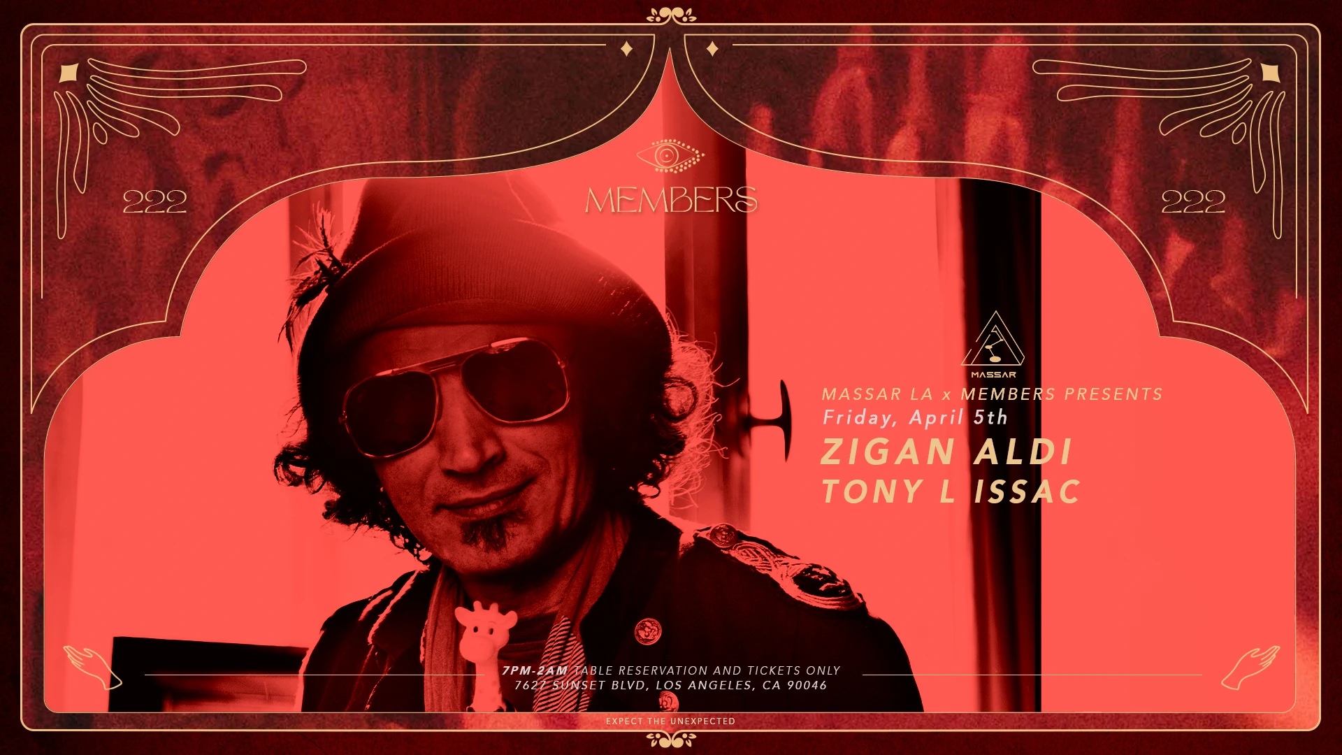 Members X Massar La Present : Zigan Aldi , Tony L Issac Cover