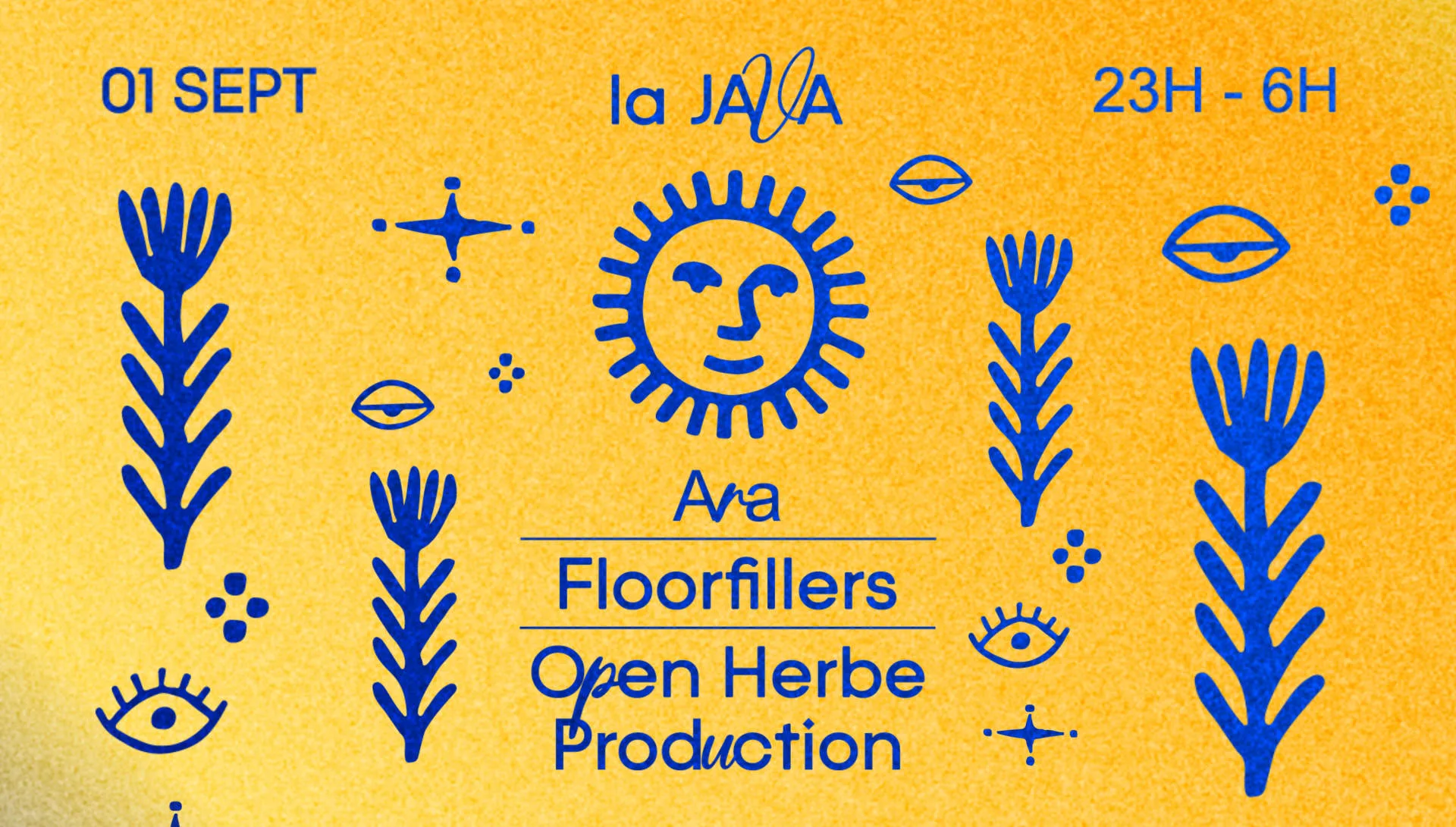 La Java : Ara, Floofillers & Open Herbe Production Cover