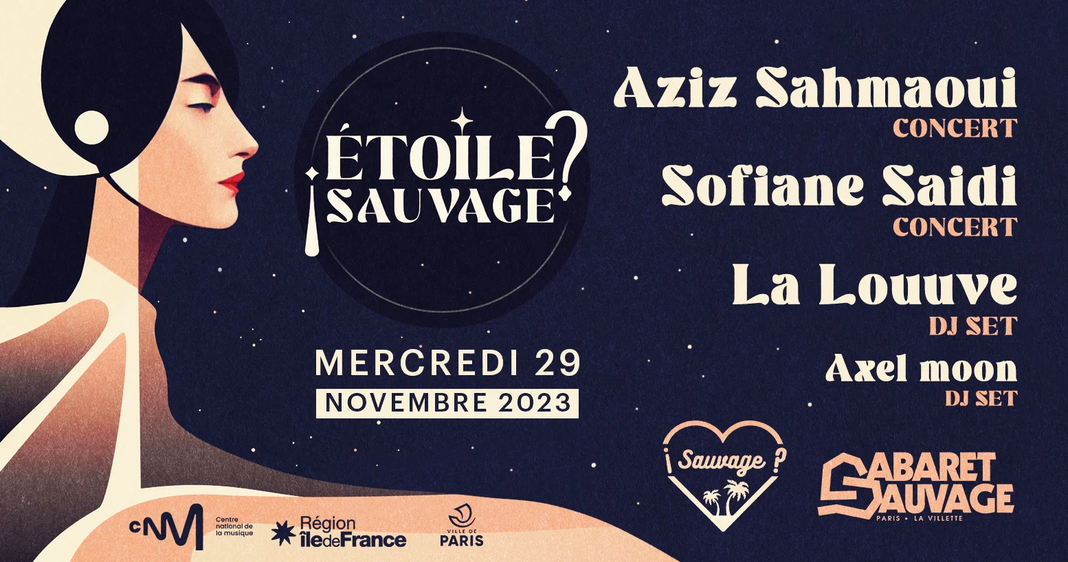¡Etoile Sauvage?: Aziz Sahmaoui / Sofiane Saidi / La Louuve Cover
