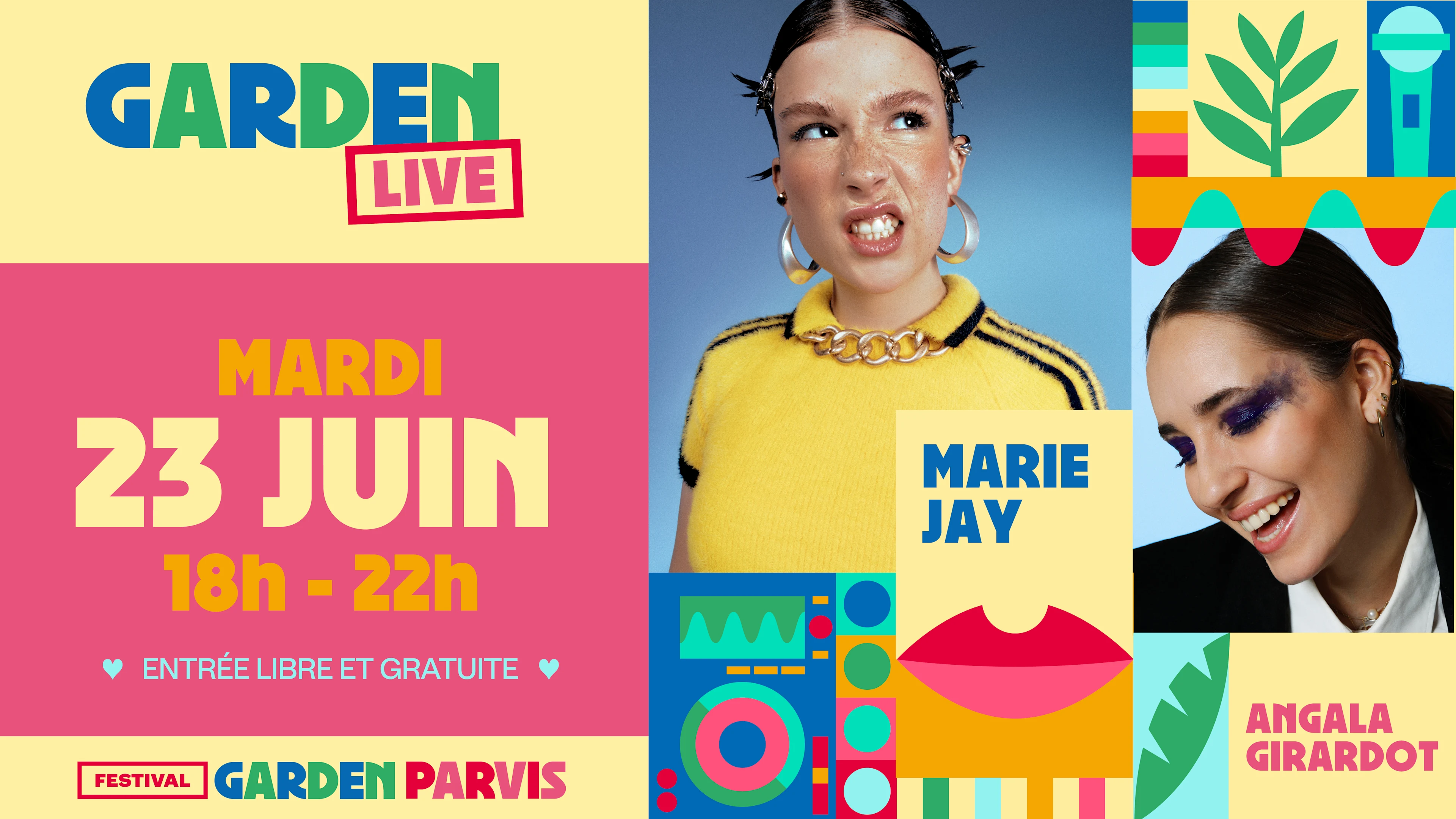 Garden Live W/ Marie Jay & Angela Girardot Cover