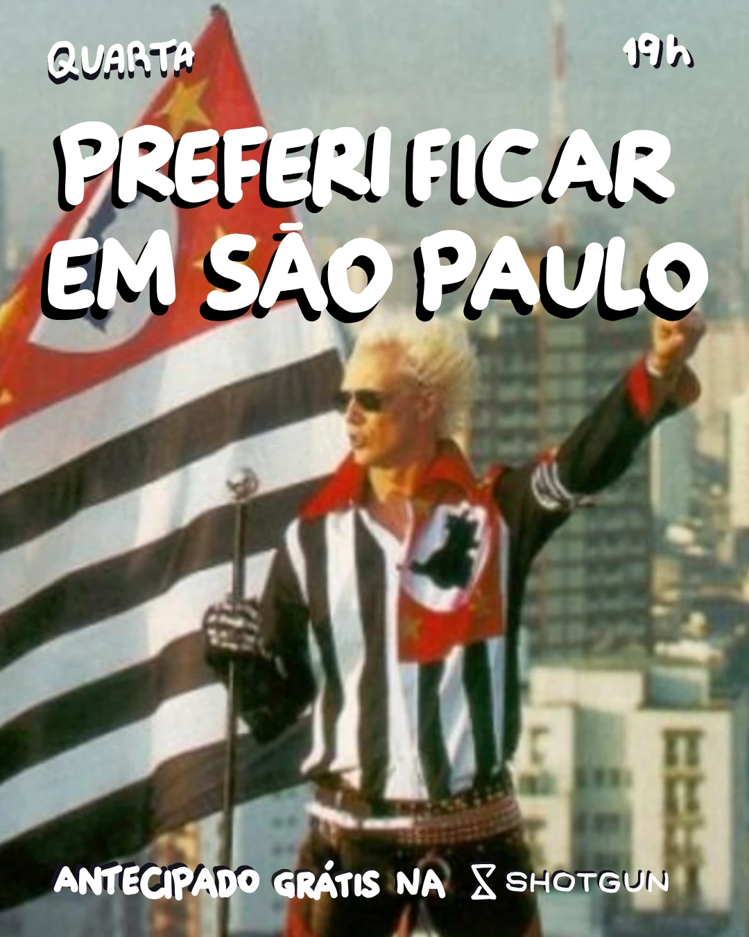 Preferi Ficar Em Sp - A Festa - Karaokê, Jam, Pista Vc Dj Cover