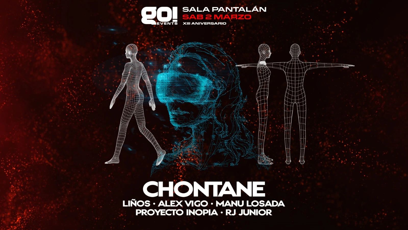 Anticipada Chontane@XIII Aniversario Go!Events@Pantalan Cover