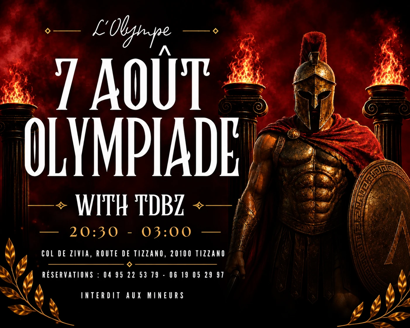Olympiade 07 Août Cover