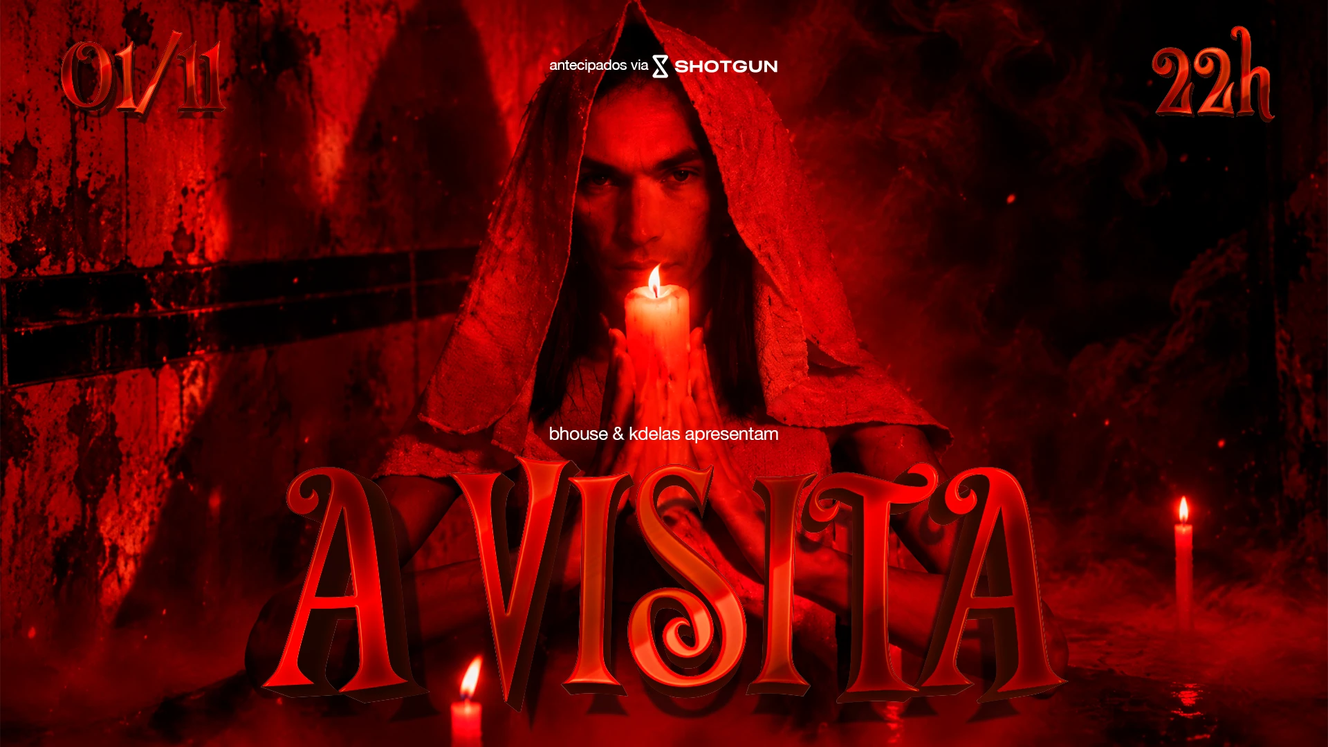 A Visita - Bhouse Halloween Party 01/11 Cover