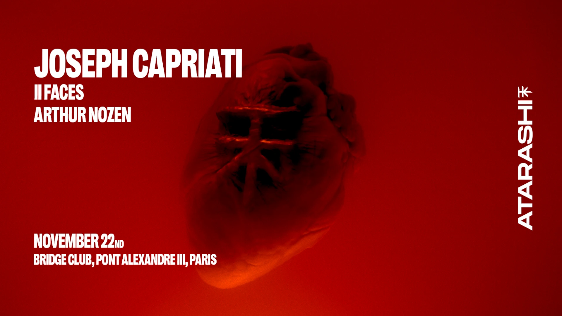 Joseph Capriati At Atarashi Cover