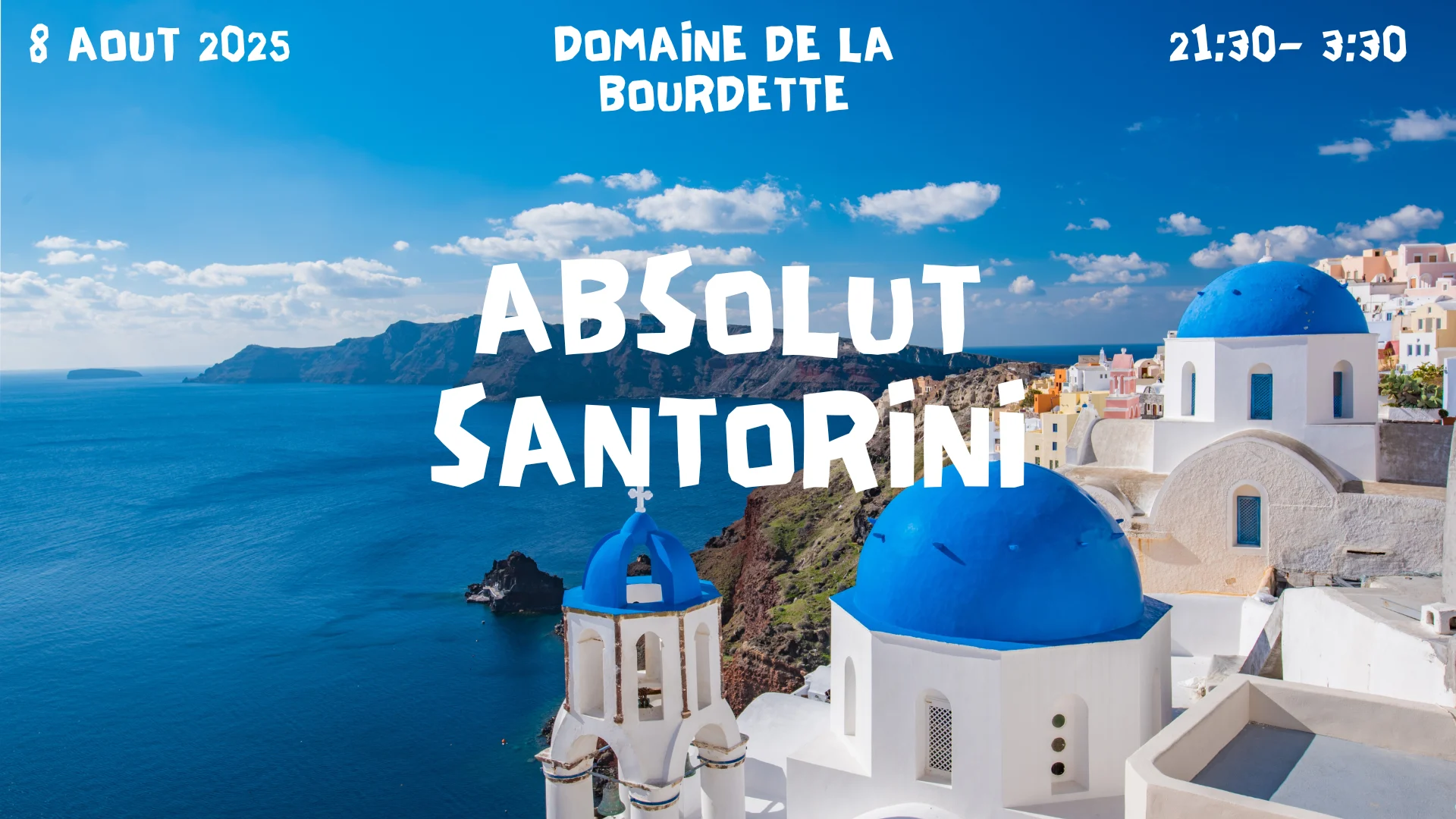 Absolut Santorini Cover