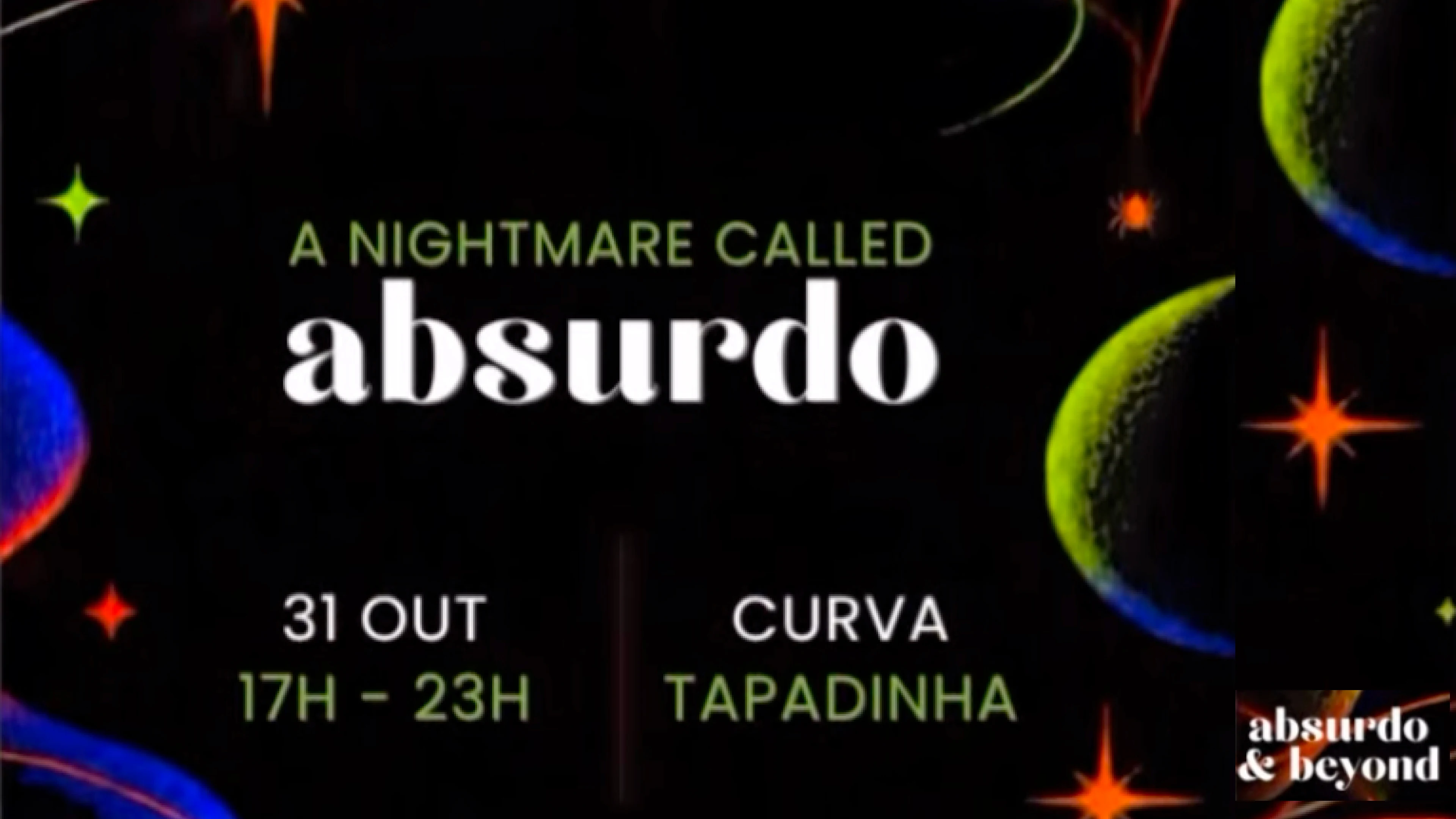 A Nightmare Called Absurdo Cover