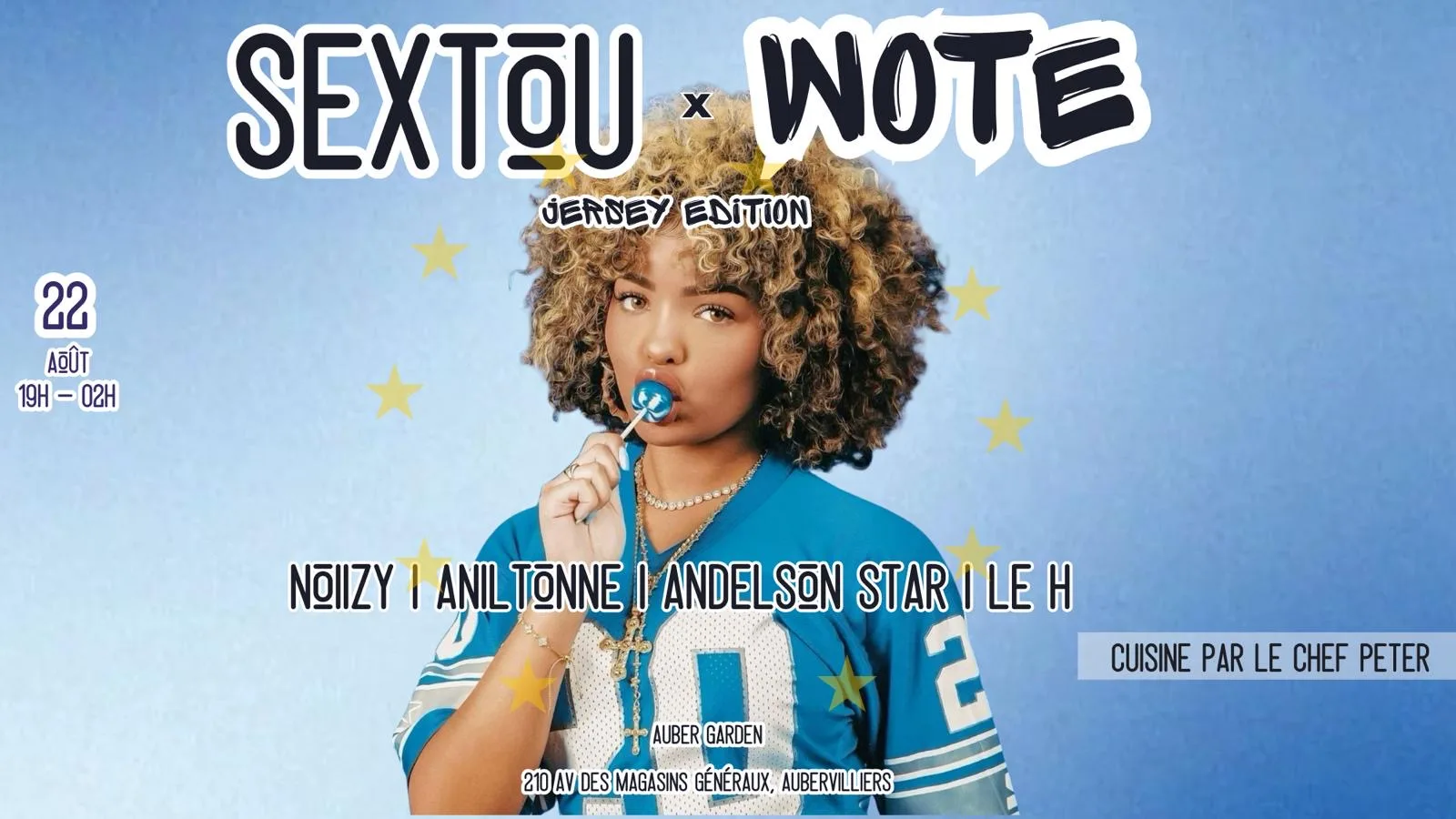 Wote X Sextou : Jersey Party Cover