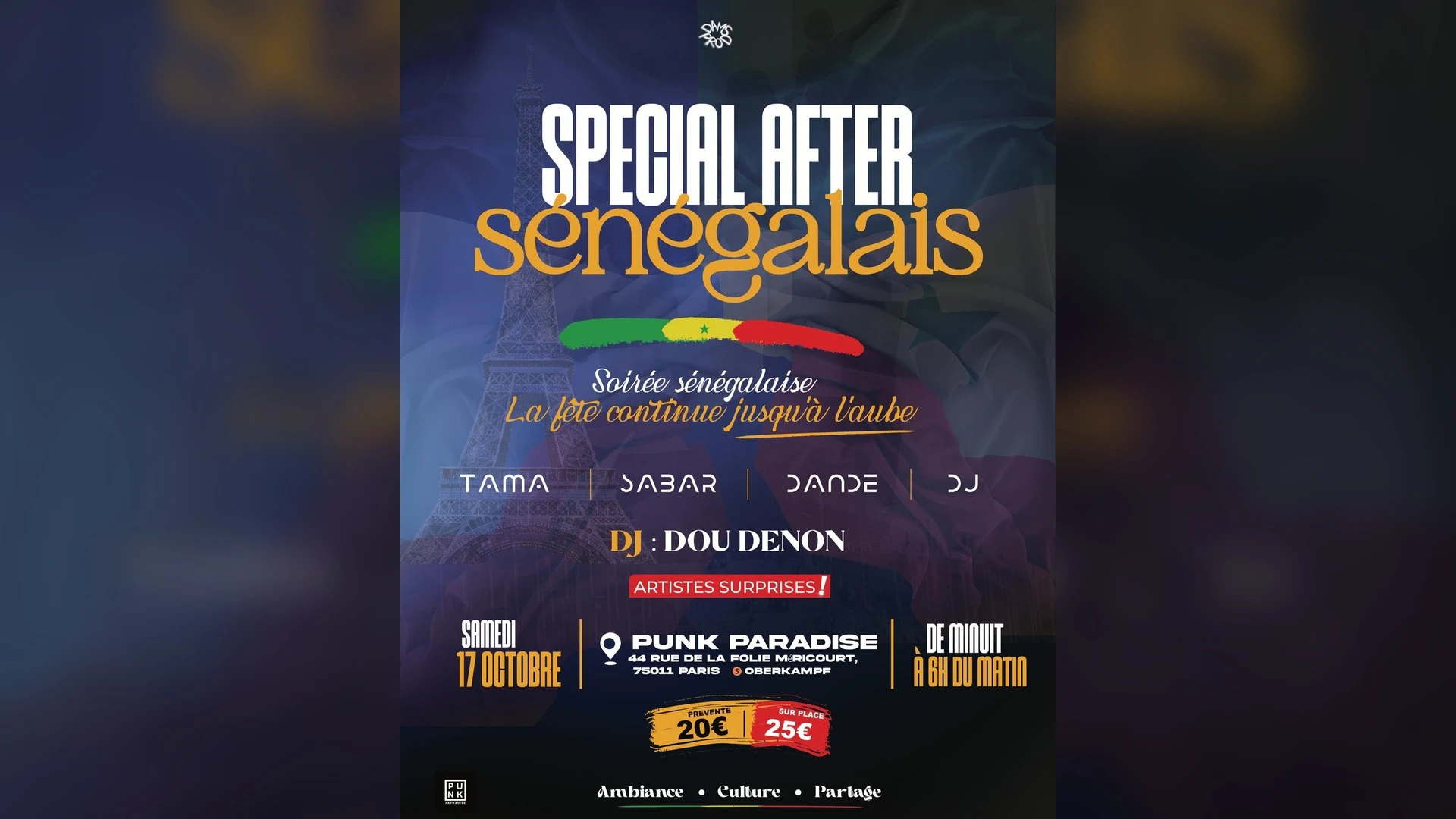 Spécial After Sénégalais Au Punk Cover