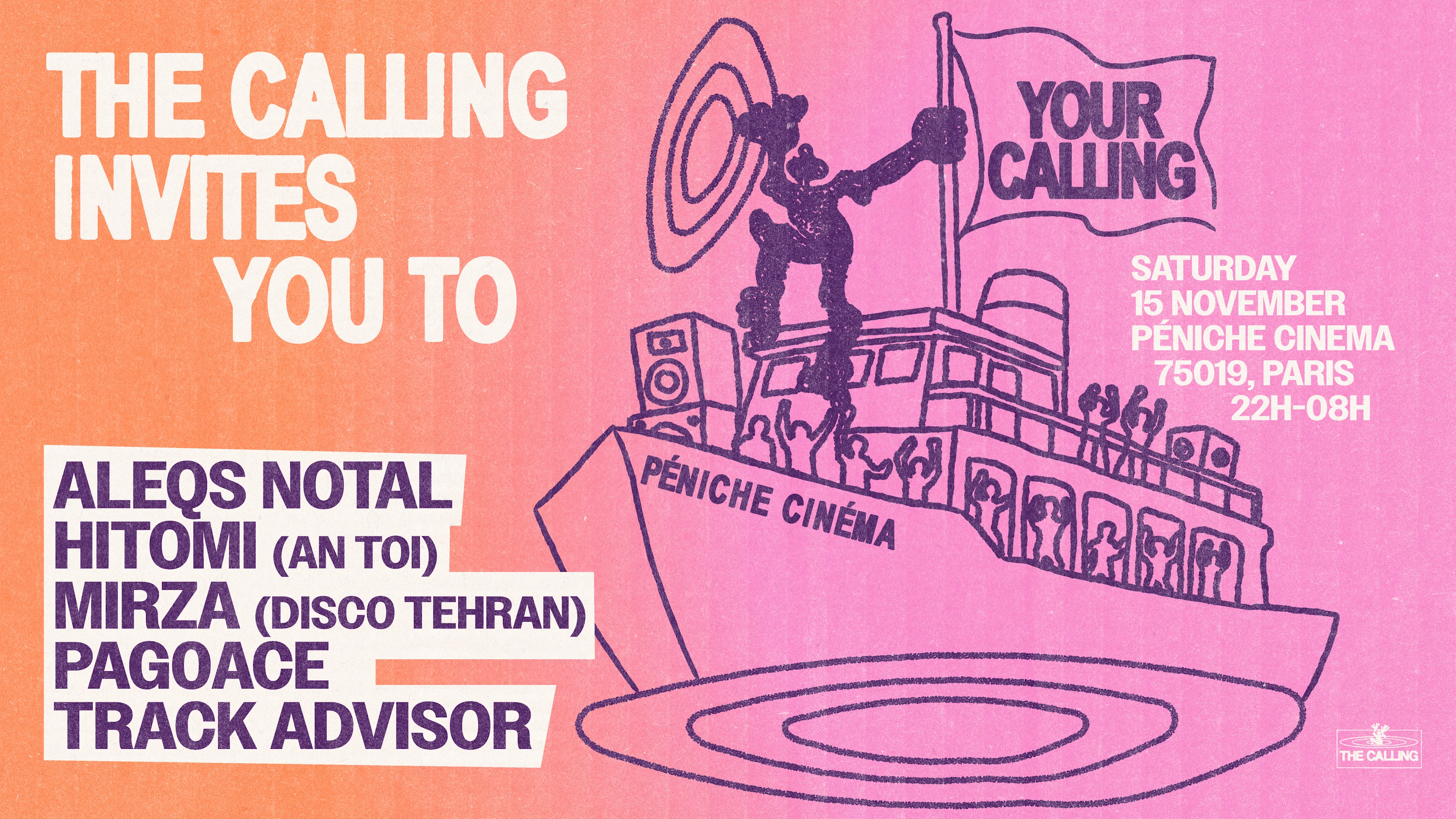 Your Calling W/ Aleqs Notal, Hitomi, Mirza & More Cover