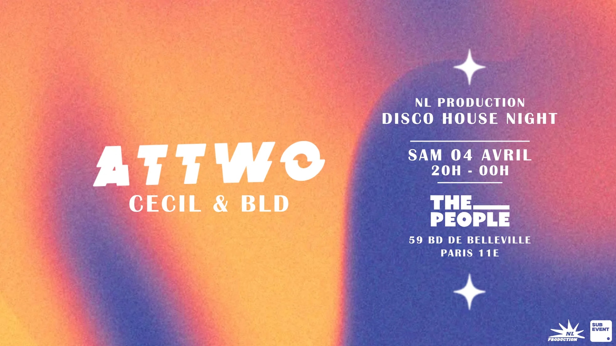 Attwo Djs - Cecil & Bld @ The People Belleville Cover