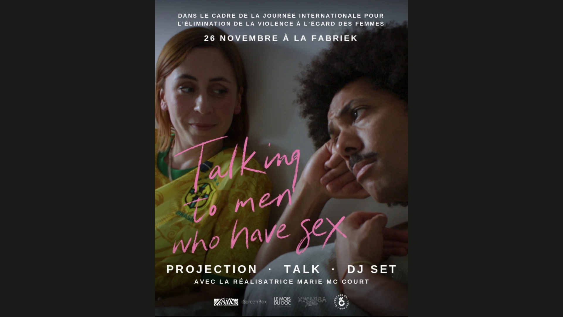 Projection: Talking To Men Who Have Sex & Talk & Dj Set Cover