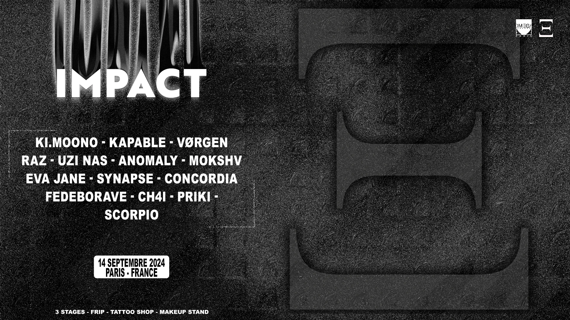 Epsilon X Omega: Impact 1 Cover