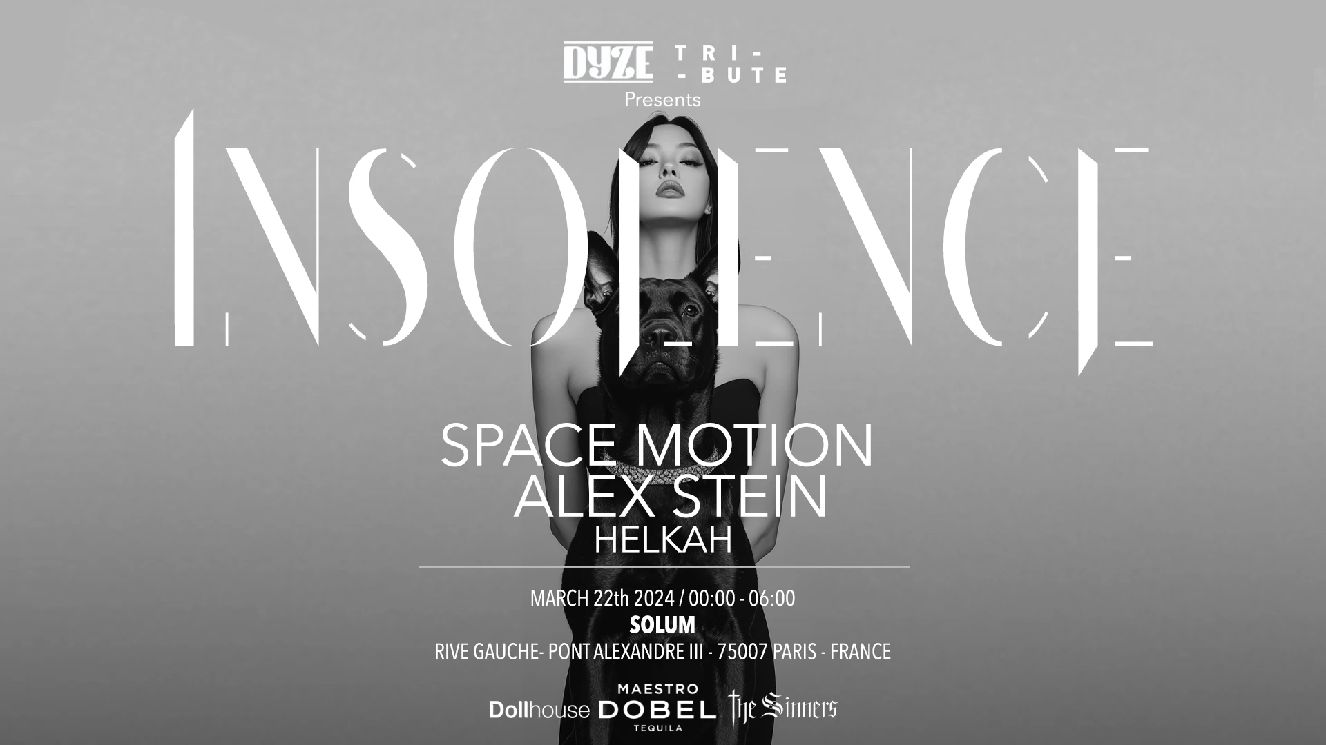 Insolence X Tribute : Space Motion - Alex Stein Cover