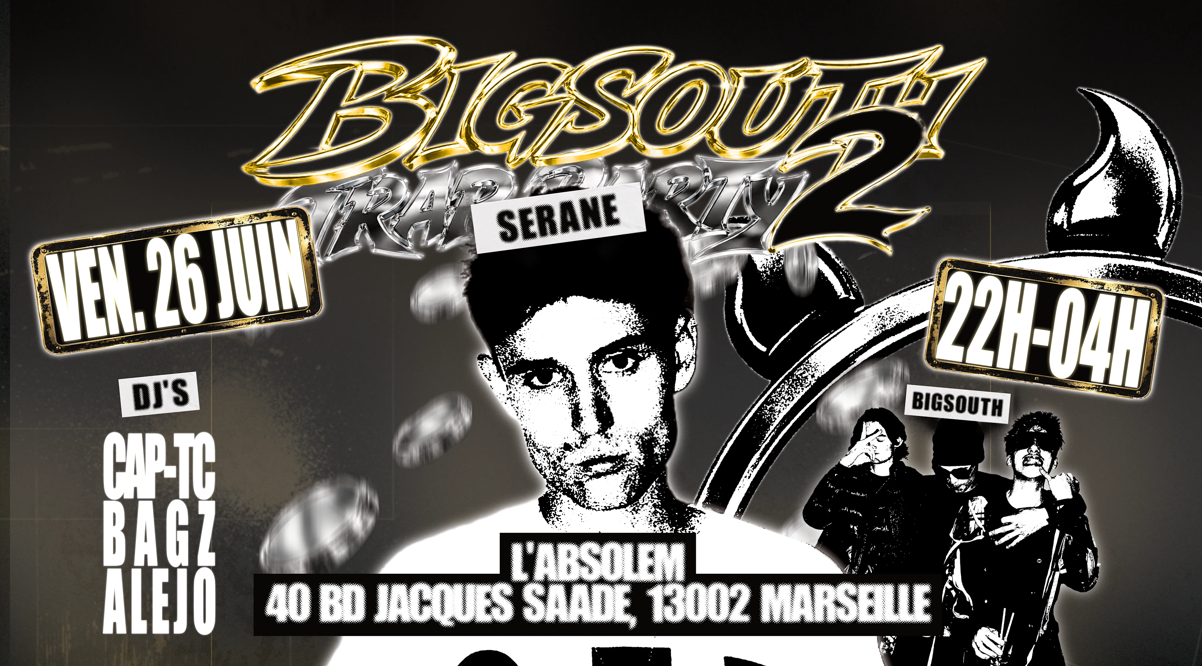 Bigsouth Trap Party 2 Cover
