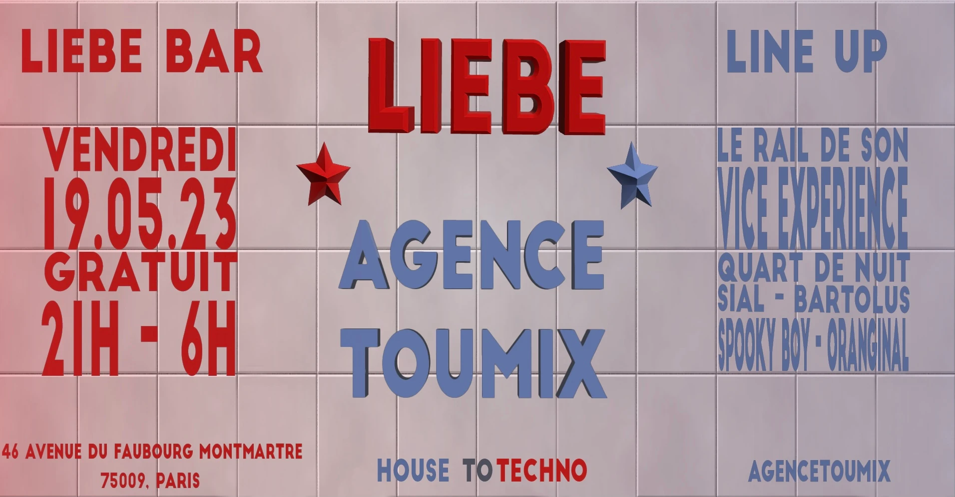 Technofuture W/ L’Agencetoumix • Liebe [Gratuit/Free] Cover