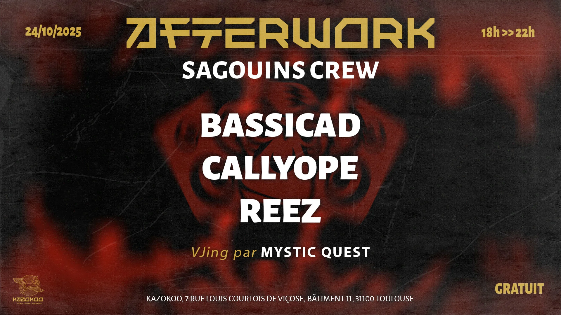 Afterwork : Sagouins Crew S'invite À Kazokoo Cover