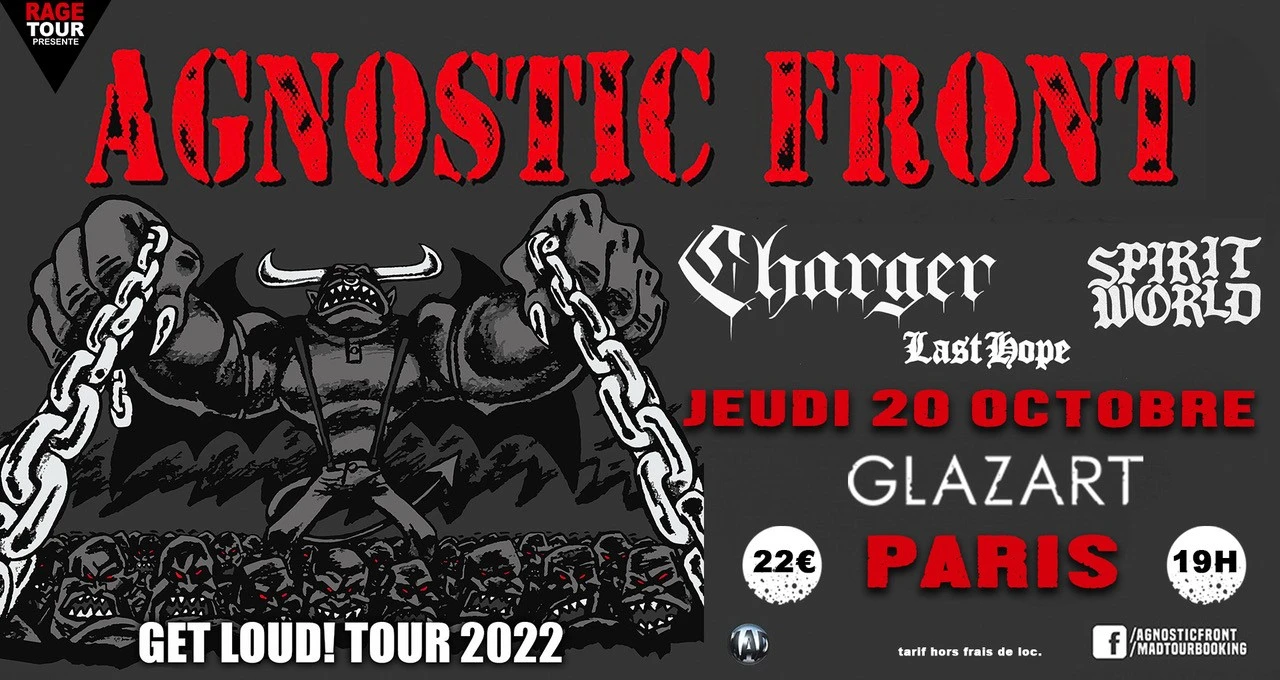 Agnostic Front + Guests  Cover