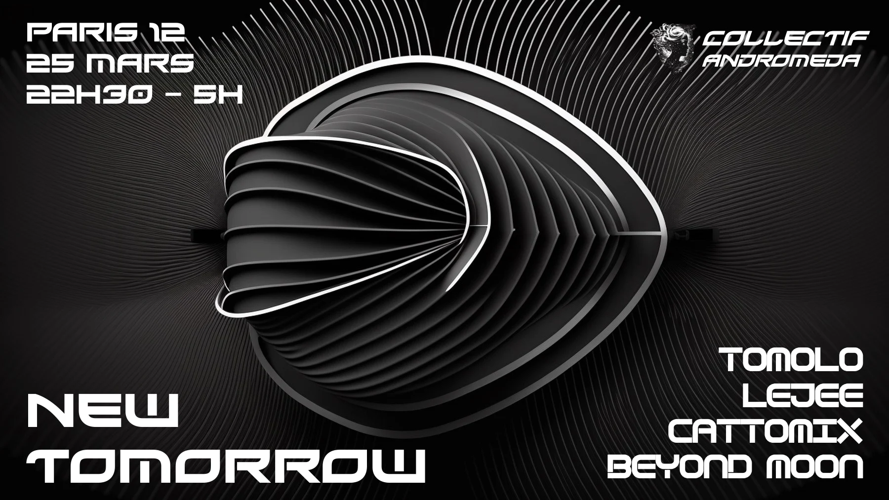 Andromeda - New Tomorrow Cover