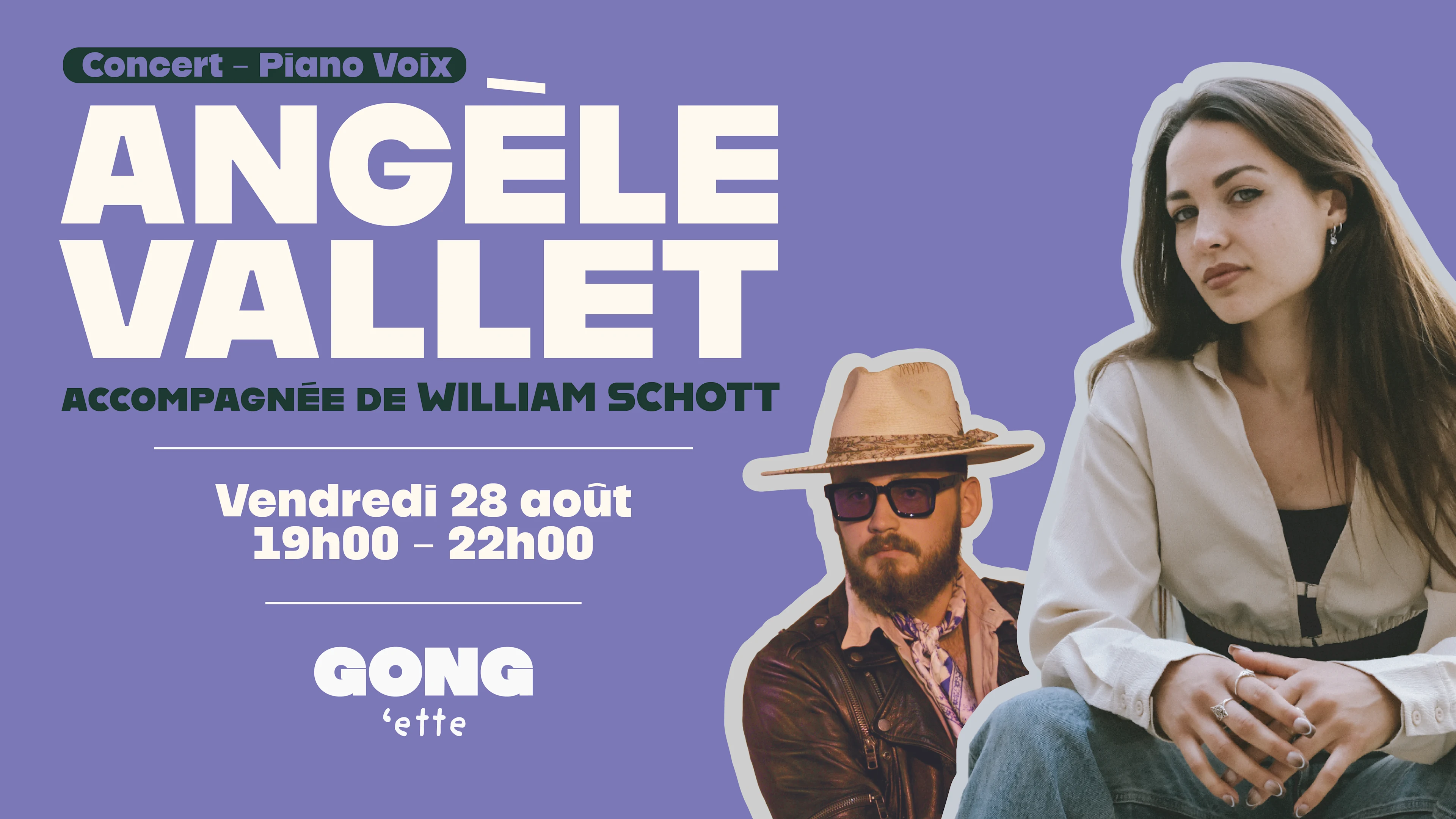 Concert Piano-Voix | Angèle Vallet Cover