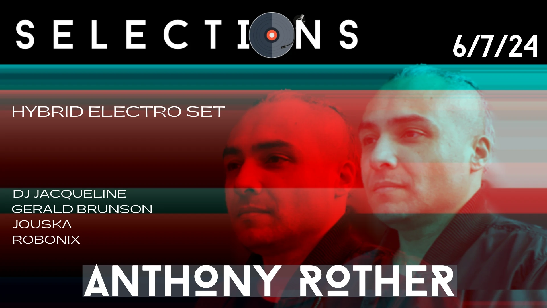 Anthony Rother - Hybrid Electro - Friday, June 7th Cover