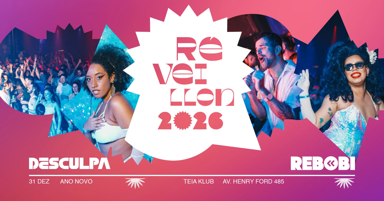 Rebobi & Desculpa - Reveillón 2026 Cover