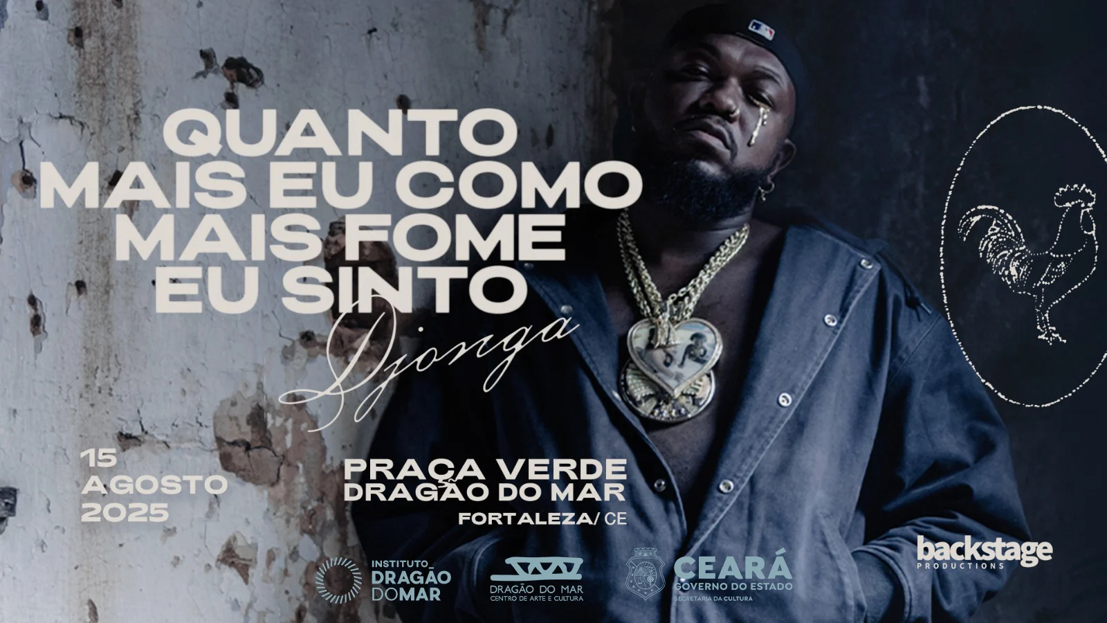 Djonga - Fortaleza - 15/08/2025 Cover