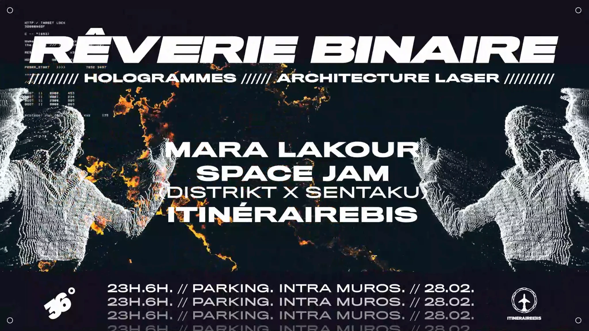 Rêverie Binaire • Mara Lakour / Space Jam • 36° X Itinéraire Bis Cover
