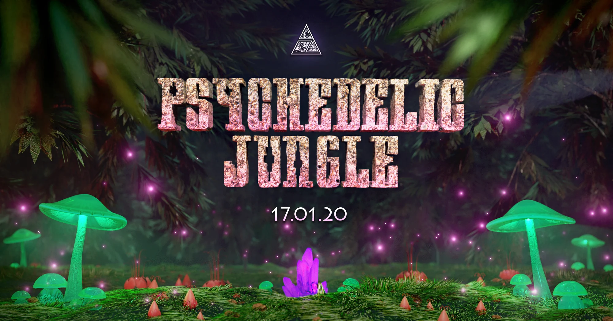 ۞ Psychedelic Jungle Trip / 3 Stages ۞ Cover