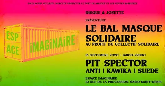 Le Bal Masqué Solidaire Cover
