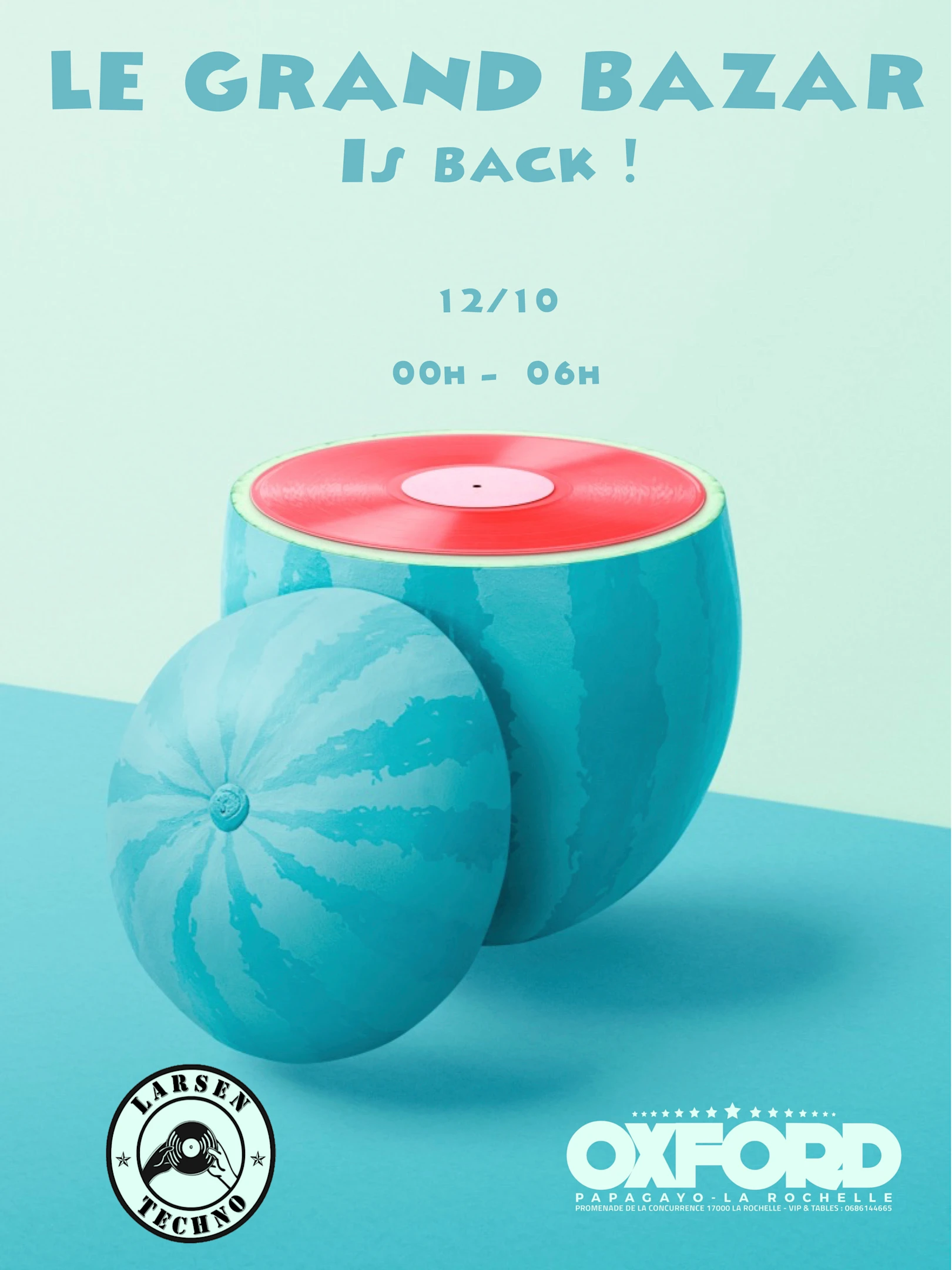 Le Grand Bazar Is Back ! Cover