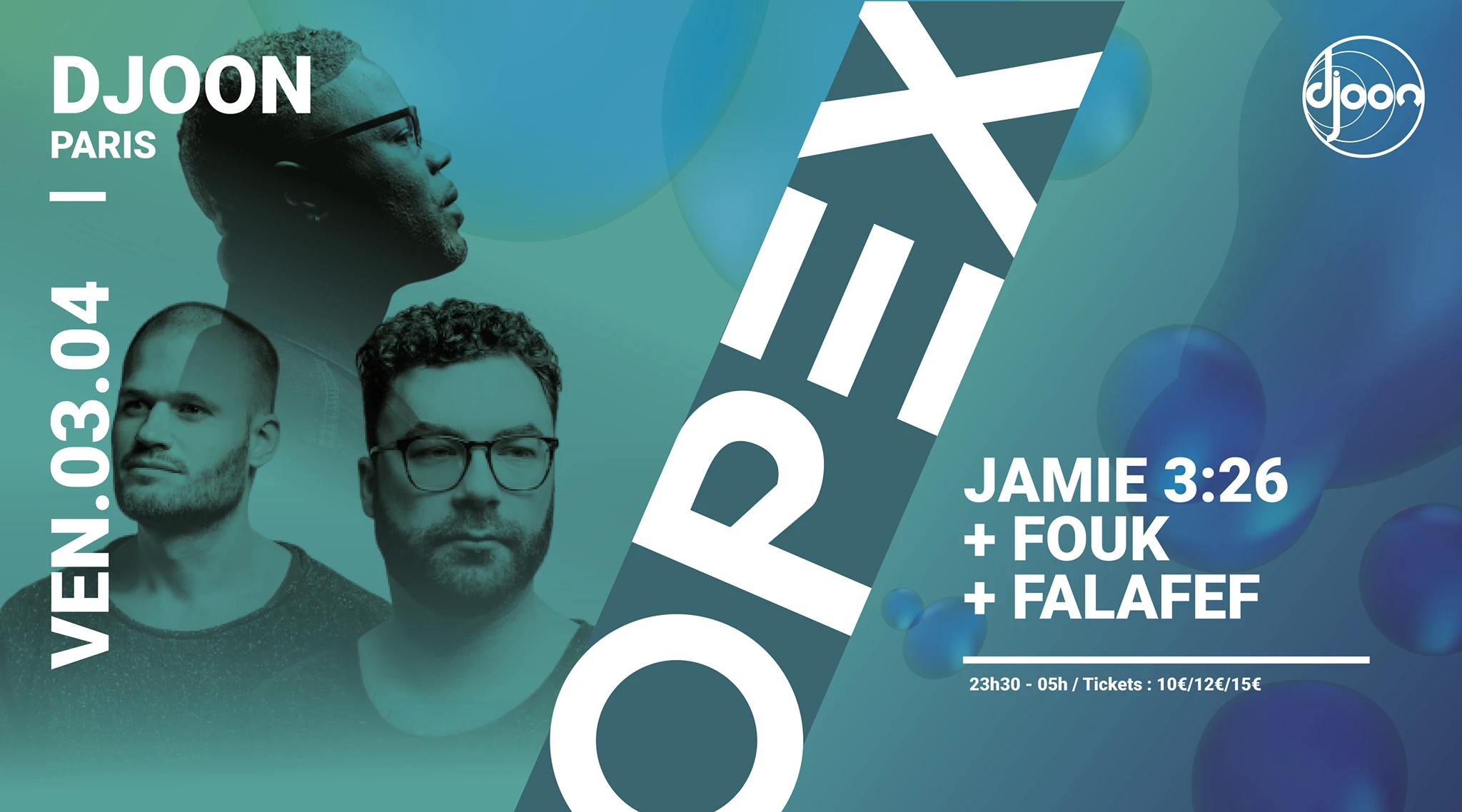 Opex Présente Jamie 3:26, Fouk & Falafef Cover