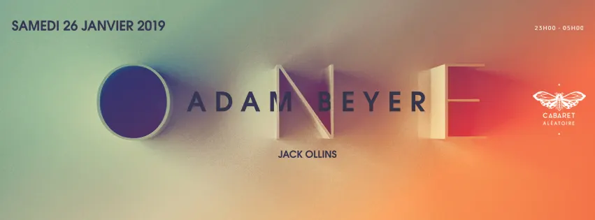 One | Adam Beyer ... Cover