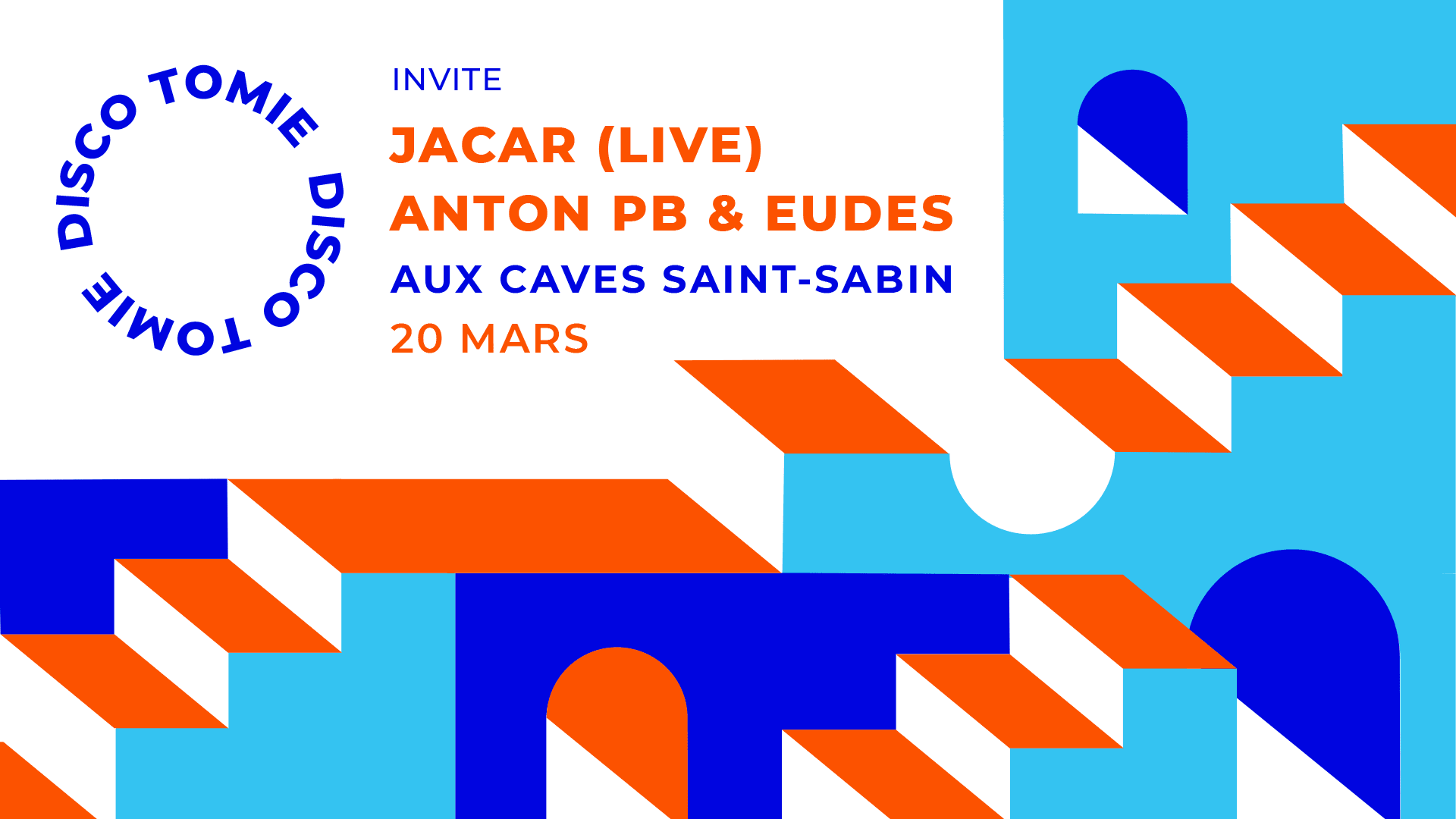 Discotomie Invite Anton Pb & Eudes Cover