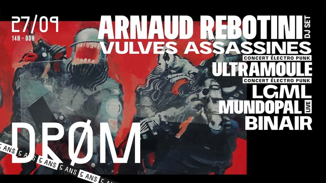 Drøm 5 Ans - Arnaud Rebotini & More Cover