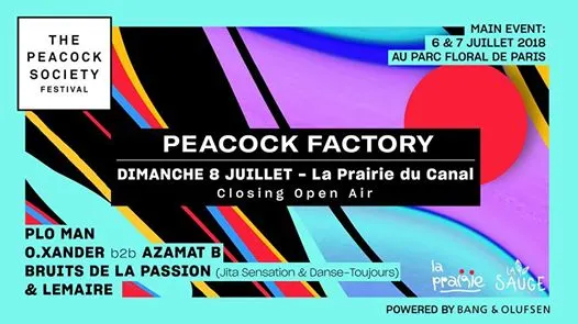 Peacock Factory: Closing Du Peacock Society @La Prairie Du Canal Cover