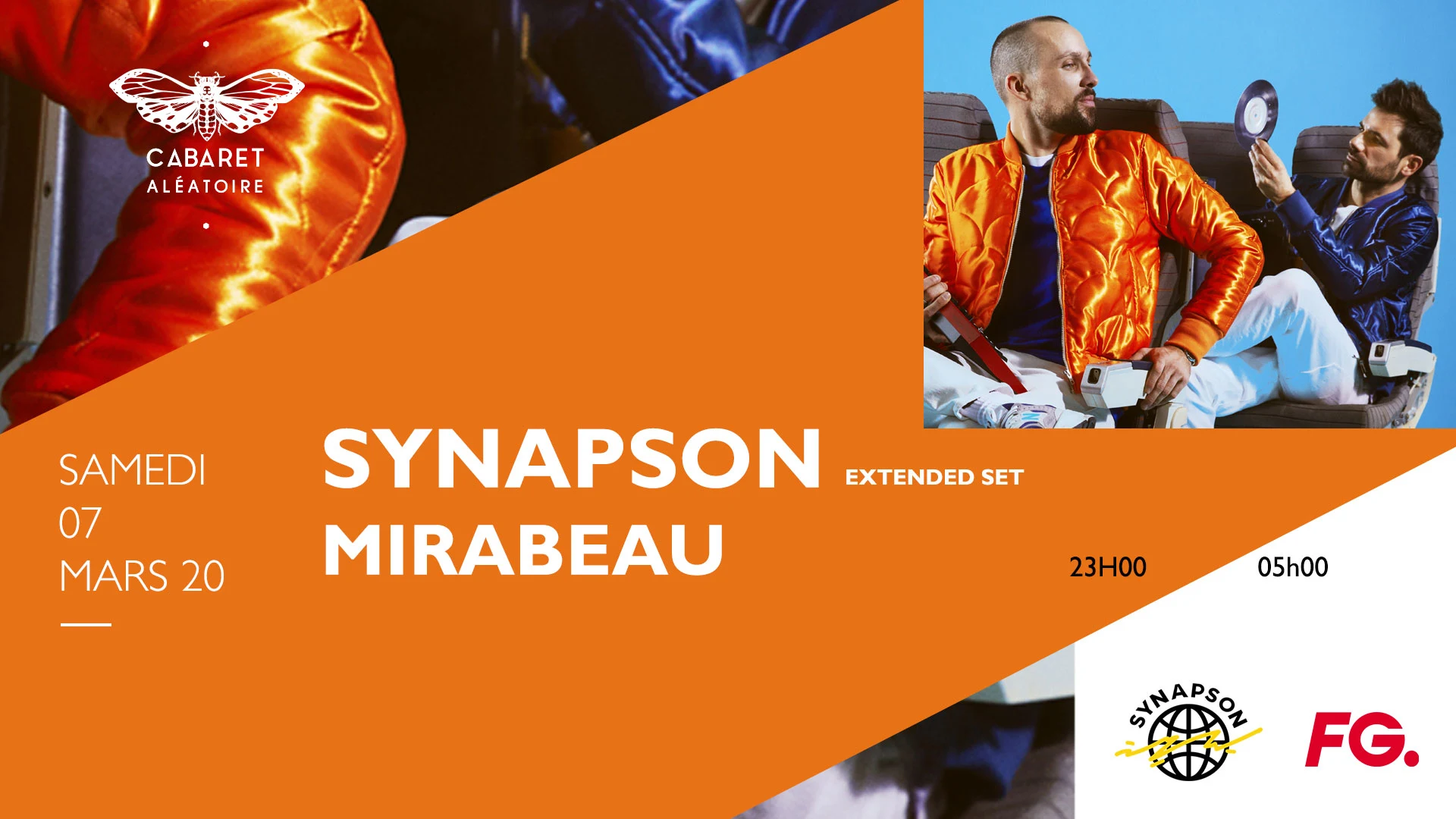 Synapson [Extended Set] + Mirabeau Cover