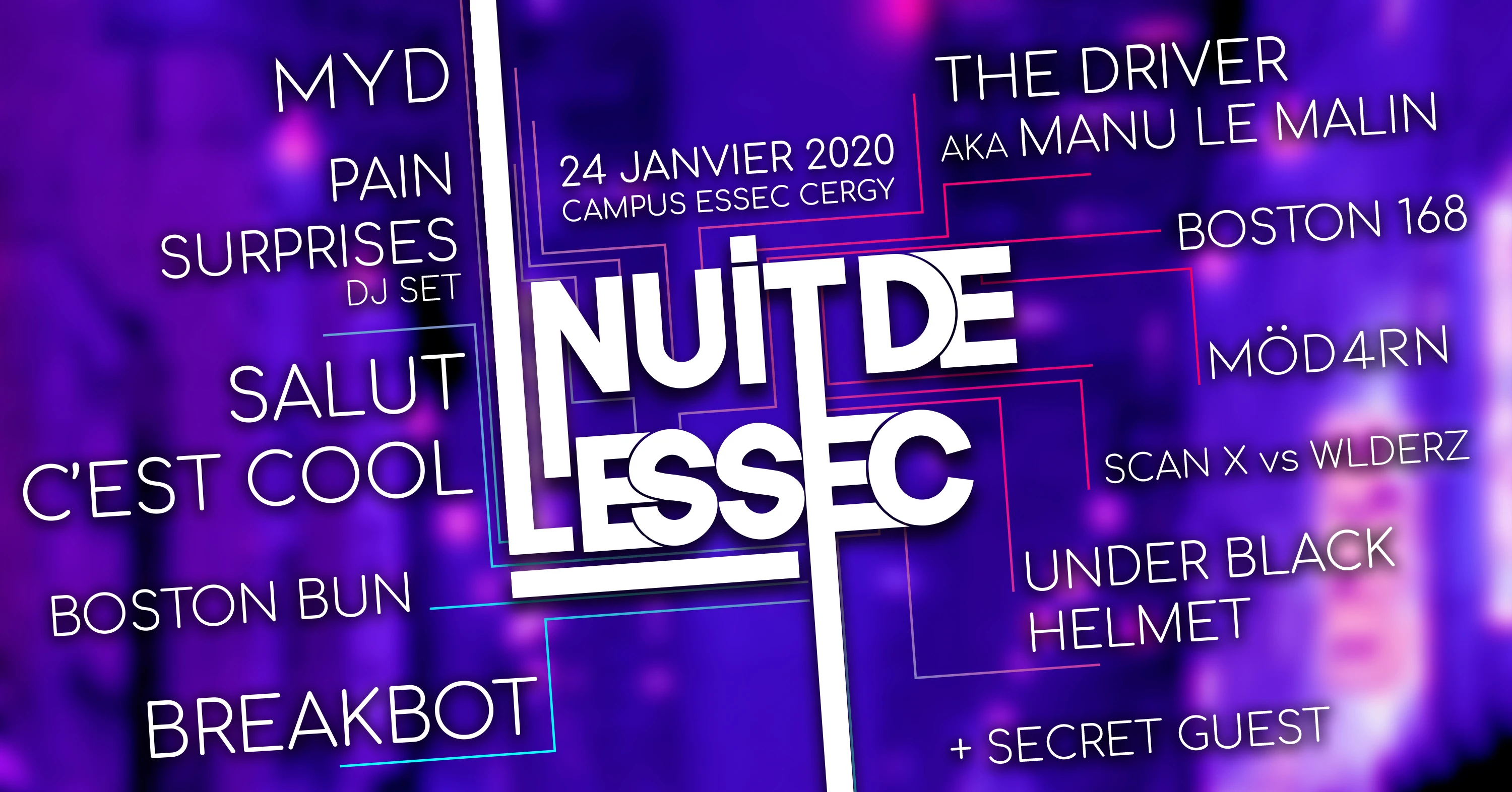 Nuit De L'essec 2020 Cover