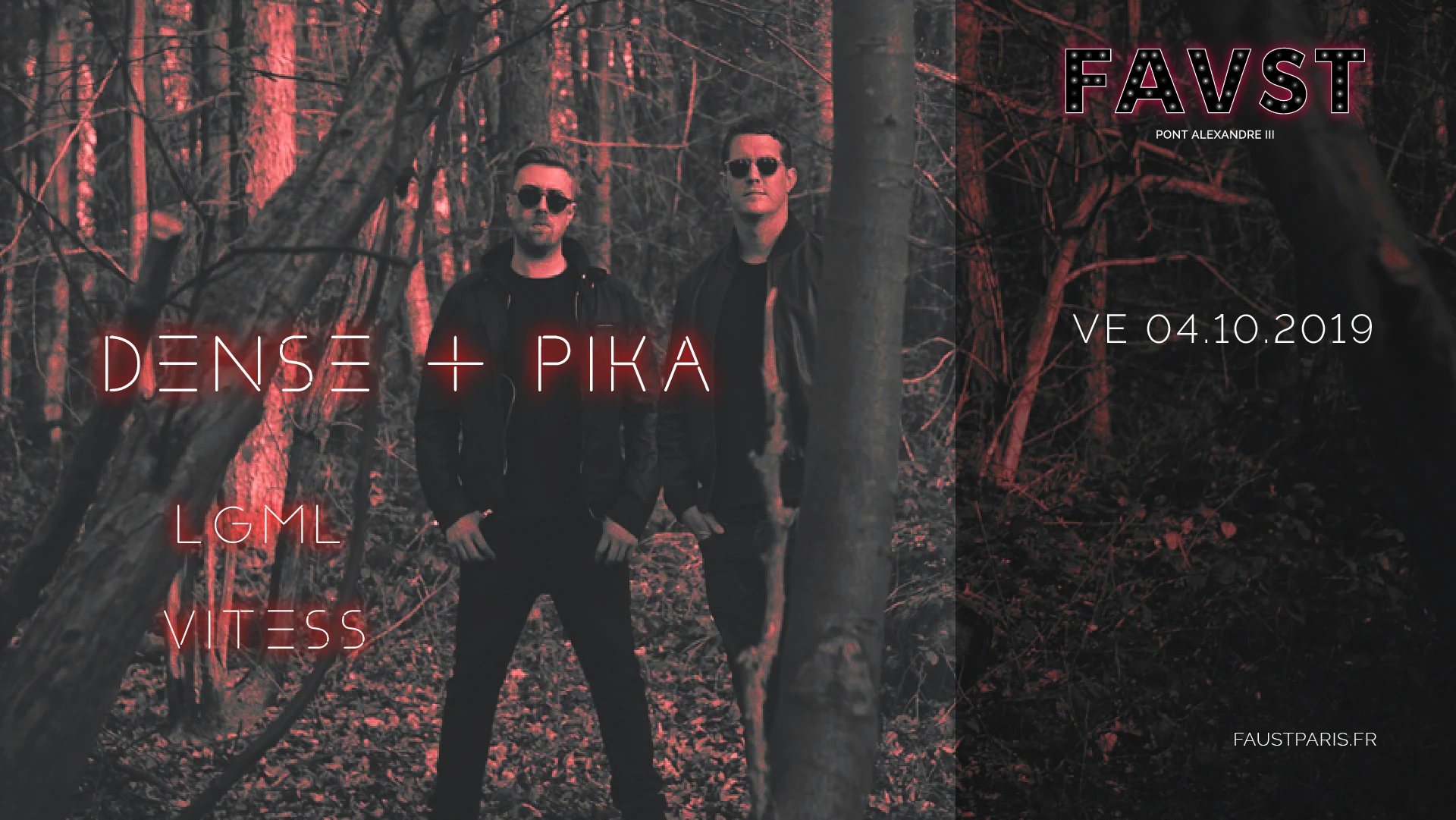 Faust : Dense & Pika, Lgml, Vitess Cover
