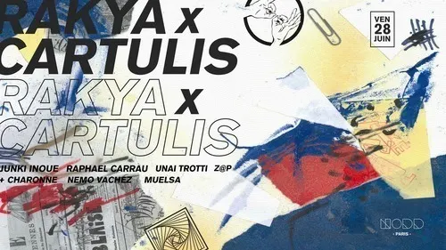 Rakya X Cartulis | Junki Inoue - Z@P - Raphael Carrau - Unai Trotti - Charonne - Nemo Vachez - Muelsa Cover