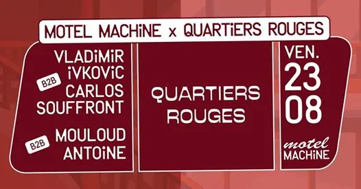 Quartiers Rouges: Vladimir Ivkovic B2b Carlos Souffront Cover