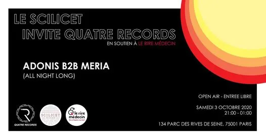 Quatre Records @ Scilicet : Adonis B2b Meria Cover